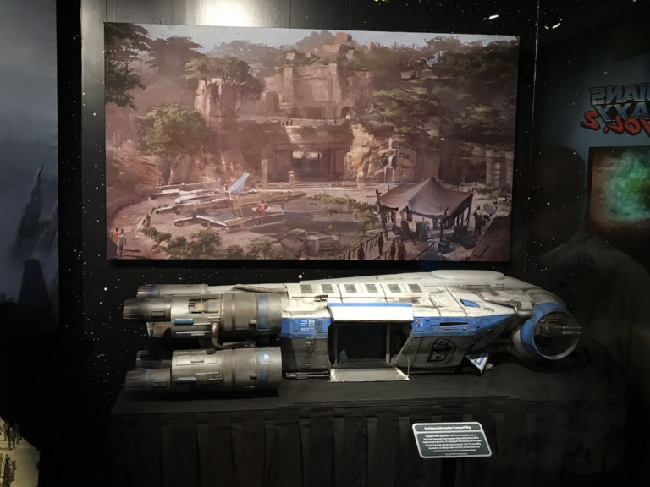 Galaxy's Edge Display